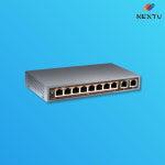 POE스위치허브 8포트+2포트 Gbe Uplink POE608F : 파름