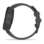 GARMIN 010-02410-10 FENIX 6 PRO SOLAR, 태양열 밴드 있는 : 옥지마