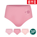 BYC 여자 팬티 3매 세트 부인 엄마 요일 속옷 순면 빅사이즈 : BYC왕자상회