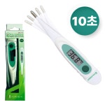 폴리그린 겨드랑이 체온계 아기 신생아 어린이 가정용 겨드랑이용 액와체온계 약국 10초 측정 : 딜라이트 케어