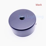 6cm 미니 소형 천장 캐노피 로즈 램프베이스 빈티지 라운드 60mm 플레이트 E27 샹들리에 펜던트 조명 : 카미루즈