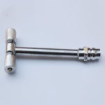 무료배송 품질보증 더블 헤드 철 노즐 T 형 공기 흡입 막대 스패너 자전거/모터 타이어 빠른 풍선 도구 NO.C0175 : 핏트레이드36