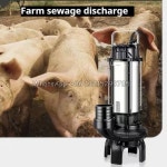 220V 진흙 펌프 가정용 정화조 농장 하수 배출 펌핑 비료 준설 연못 400W 1 5inch : 브리즈-하우스