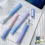 4pcs 도파민 컬러 형광펜 세트 드로잉 그림 학교 F7511에 대 한 비스듬한 소프트 헤드 마커 라이너 : 쿠쿠스토어15