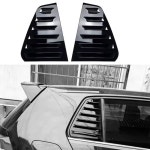 5 오토 블라인드 익스테리어 쉐이드 2013-2019 액세서리 스쿱 커버 광택 r 블랙 에어 : 스마일8브릿지