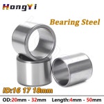 베어링 스틸 샤프트 슬리브 부싱 17 내마모성 16 18MM 원형 내경 무나사 스페이서 18 x 20 x 10mm : 트러스트001
