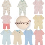 아가방 7부 내복 봄 여름 유아 아기 실내복 신생아 내의 아기옷 출산 백일 조카 선물 : 아가방 도봉신창아가방갤러리