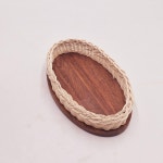 라탄 악세사리 바구니 (타원형) 목공체험 라탄공예 DIY키트 : 소나무공작소