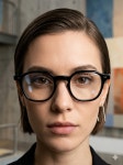 브라운아이즈 아세테이트 뿔테안경 BROWN EYES 블랙컬러 고급안경테 : the착한안경