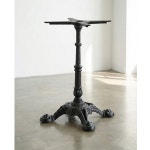 B 클래식주물다리 대형 십자로 업소용테이블 카페인테리어 가구부속 : 미소가구