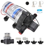 RV 워터 펌프 다이어프램 12V 분당 5갤런 45Psi 403 554 144 마린 20 : 레투스8