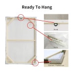 하디 갤러리 시스케이프 캔버스 추상 벽 아트 해변으로 가는 길 아트워크 침실용 해안 페인팅 (36 x 24 1 패널) Beach art 45 L x 30 W... 