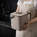 국내산 꾸밈 분리형 음식물쓰레기통(3L) : 클래스