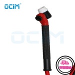 NR17 4M 레드 슈퍼 소프트 호스 편조 공기 냉각 완전 TIG 용접 토치 35-70 커넥터 : 시드컴퍼니23