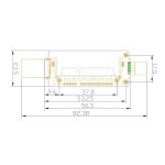 [호환] USB 2.0 Type-C-CFAST 카드 리더기 USB2.0 OTG for Macbook 노트북 PC iphone 고속 CFAST TO type-c usb2.0 : 오션글로벌2