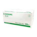 수성 거즈 7.5cmX7.5cm 8겹 200매 가아제 소독거즈 면거즈 : 디에스헬스케어