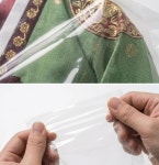 PP PE 세탁소 행거봉투 옷커버 의류보관 커버 드라이클리닝 포장비닐 행거비닐 사이즈 90에서 150까지 100장 : 삼호비닐.co