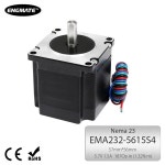 [스테퍼모터] 4선 EMA232-5615S4 57x56mm Nema 23 스테퍼 모터, 정격 전류 1.5A 187Oz-In 2상 CNC 라우터 선반 밀용 : 오션글로벌16