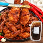 엄마의 한스푼  치킨 양념소스 숯불 치킨 바베큐 1kg : 엄마의 한스푼