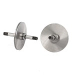 Ruilogod M4 스레드 31.5mm 다이아 롤러 40mm 길이 와이어 컷 메탈 가이드 풀리 2pcs (ID 6df a54 665 50b a3b) : AMAZING001