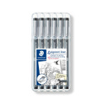 스테들러 피그먼트라이너 308 4+2세트 SB6P : 문구마켓