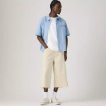 리바이스 478 배기 카프리 버뮤다 팬츠 반바지 에크루 화이트 (004A8-0002) : HELSINKI