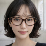 긱시크 안경 캣아이 가벼운 패션 얇은 뿔테 캣츠아이 남자 여자 오벌 호피 안경테 : 갱글샵