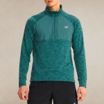 뉴발란스 남자 운동복 반집업 MT43204 MEN Heat Grid NBNDE4P091 : TLP