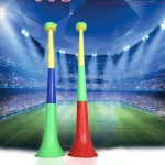 악기 이동식 축구 경기장 응원 팬 뿔 유럽 컵 Vuvuzela 경적 아이 트럼펫 장난감 무작위 색상 : 나래마일드