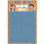 대용량 추억의 이벤트 종이뽑기판 행운의뽑기왕 500 : 도도한날