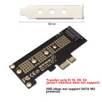 NVME PCIE M.2 NGFF SSD 어댑터는 2240 2260 2280 SSD M2용 PCI-E4.0 X1 고속 확장 어댑터 카드를 : 제스117