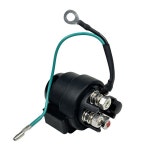 [설비부품]  12V 릴레이 스타터 솔레노이드 6E5-8195A-01 5030831 5031483 선외기 91-07 115-200HP 전원 : 진화상사A