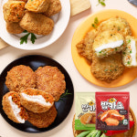 바로얌 밥카츠 주먹밥카츠 2종 야채치즈 불닭치즈 냉동 주먹밥 : 카페이노스주식회사