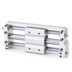 [전문설비] CDY1S 보어, 마그네틱 커플링 로드리스 실린더, 슬라이드 베어링, 공압 10mm, 40mm 스트로크, 100-1500mm : 진화상사C