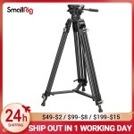 SmallRig-알루미늄 합금 헤비 듀티 유체 헤드 삼각대 AD-01 캠코더/DSLR 카메라 스탠드, 전문 비디오 삼각대 3751 : 악어모올
