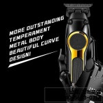 Kemei USB 충전식 헤어 클리퍼 Dlc 블레이드 무선 전기 남성 이발 KM-2351 : 늘이즈유통