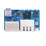 품질보장 오렌지 파이 R2S용 미니 PC 8코어 RISC-V AI 2TOPS CPU 2GB 램 8GB EMMC 개발 보드 듀얼 LAN 포트 (오픈WRT, 우분투 지원)... 