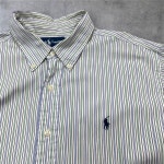 폴로 랄프로렌 Ralph Lauren 스트라이프 커스텀핏 셔츠 44-88 : 올드앤뉴 빈티지