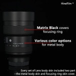 E / L 마운트 렌즈 데칼 스킨용 1424 F2.8  14-24mm DN 아트 스티커 보호 워프 커버 필름 : 한라물산8