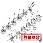 자동차용 신제품 OE 11518678906 11617528174 13547834023 11618509400 11618587509 12341-5AY-H01T 12341-5K0-A01 : 비엔에스마켓