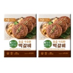 진주반상 육즙가득한 떡갈비 480gx2개 무배 : 프라임유통123