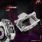 MYASAF 18B5045 크라이슬러 2008-12 타운 & 컨트리용 프론트 좌측 운전석 사이드 브레이크 캘 어셈블리, 08-16 닷지 그랜드 카라반 /07-10... 