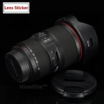 Hinefilm 스킨  EF16-35 f4 렌즈 스티커 EF 16-35mm f/4L IS USM 1635 데칼 16-35 랩 : 한라물산8