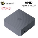 비링크 EQR6 DDR5 라이젠7 6800U 라이젠 5 6600U 6600H 윈도우 11 미니 PC 16G 램 500G SSD WiFi6 4K 데스크탑 컴퓨터 SER5 Max 58... 