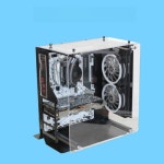 pc 본체 데스크탑 케이스 조립식 본체케이스 튜닝 어항 모텔컴퓨터 PC케이스 : 다온데이마켓