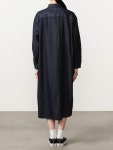 26SS)단톤 데님 댕글리 레귤러 칼라 셔츠 원피스 DANTON DT-G0115 : 메종 드 몽키