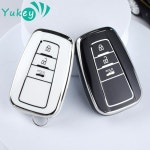 23 4 버튼 TPU 자동차 원격 키 Fob 케이스 Toyota Prius RAV4 Camry CHR Corolla 액세서리 : 서원모터스01
