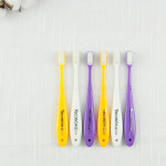 예꼬맘 어린이 실크 칫솔 6개 혼합색상 유아 아기 저자극 부드러운 초미세모 : 예꼬맘