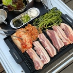 디바디바 450 바베큐 캠핑그릴 숯불그릴 캠핑불판 석쇠 직화 캠핑용 : 디바디바