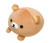 리락쿠마 슈퍼 모찌모찌 다이후쿠 쿠션 코리락쿠마 키이로이토리 챠이로이코구마 쿠션 : 고로쿤 잡화점